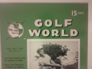 The hallways of the Lodge is like a museum with all sorts on interesting golf history.