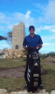 Miguel Suarez- one of the most respected golf professionals in Puerto Rico, both as a player and as a teacher. Director of Golf at Royal Isabella. 